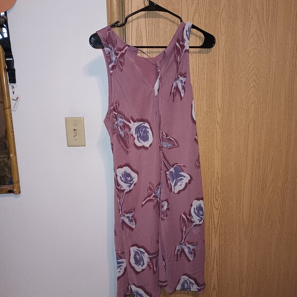 NEW Wild Fable™ Women's Mini Slip Dress Pink Floral - Picture 4 of 7